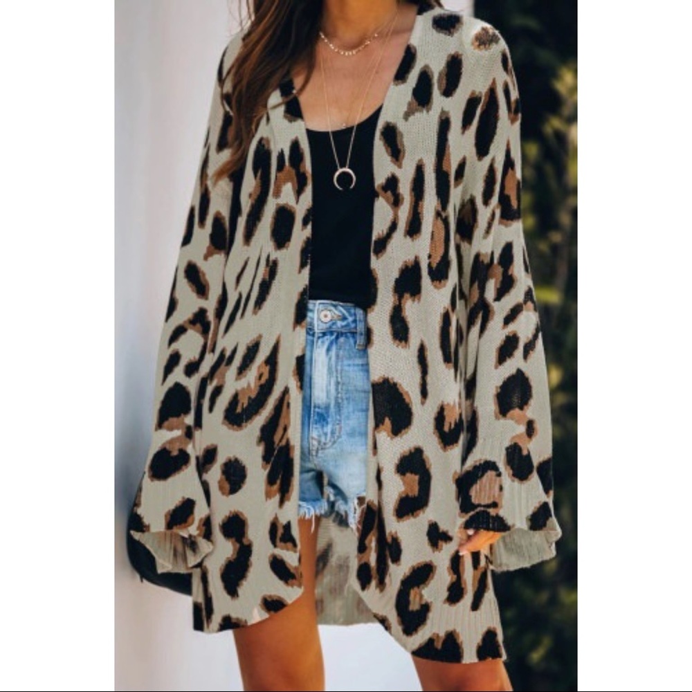 Leopard sweater, perfect for winter ✨